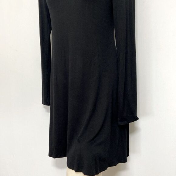 Lulu’s Dress “Sway Girl Sway Black Jersey Swing Dress NWOT Sz Sm Lots of… - Picture 4 of 7